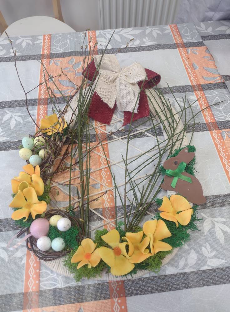 Warsztaty Wiosenny Wianek Wielkanocny